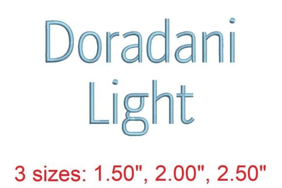 Dorandani LT Embroidery Font: A Perfect Touch