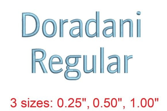 Elevate Your Embroidery with Dorandani RG Font