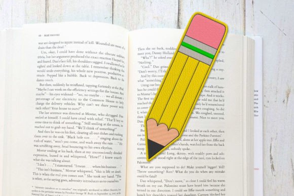Pencil Bookmark: A Charming Addition to Your Embroidery