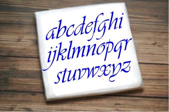 Small Letters a to F: A Charming Embroidery Choice